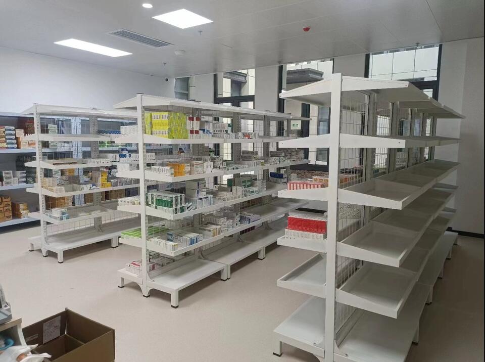 药房高效管理必备:双向库房架西药架,提升储存效率