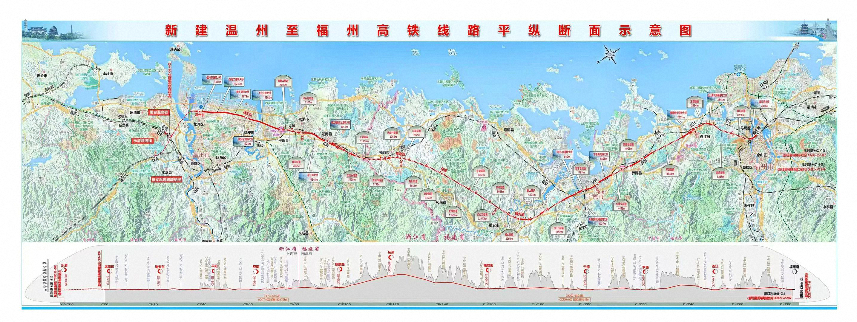 温州设4站,宁德设4站,福州设3站!温福高铁利好闽浙多座小城!