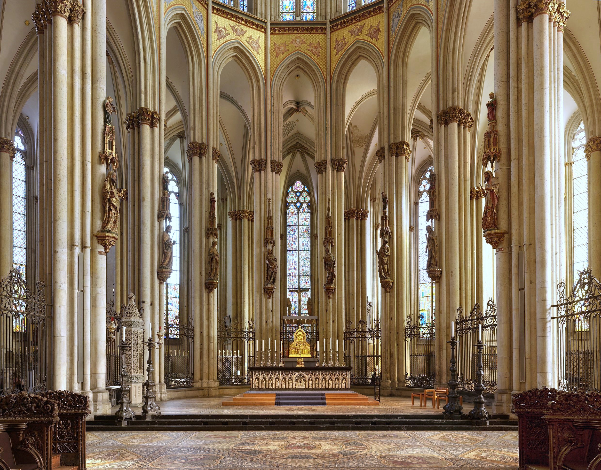 科隆大教堂-3:最重要的宝物藏在最里面