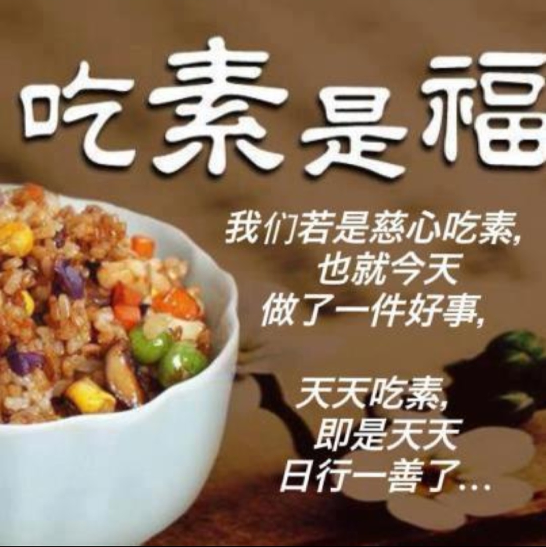 吃素食是福