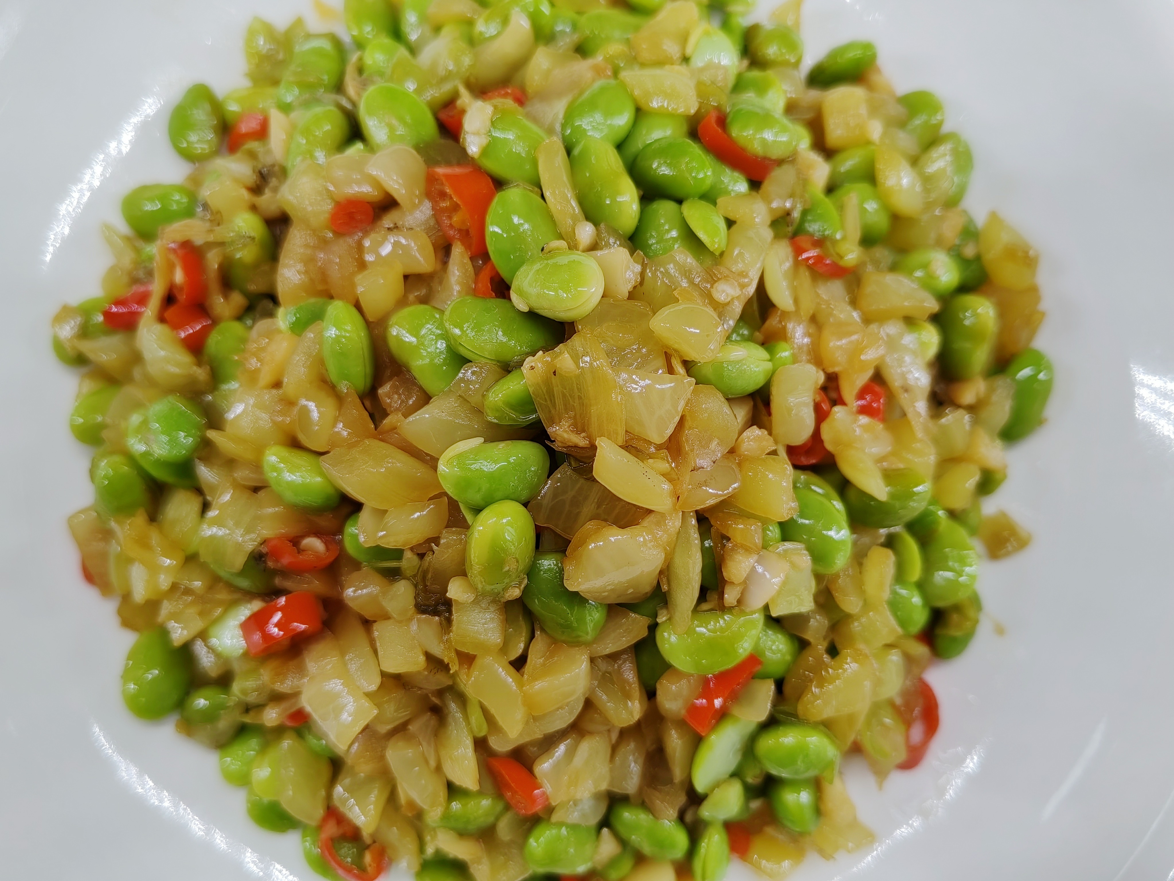 毛豆炒酸菜的正确做法,很简单很简单,咸鲜开胃,好吃下饭