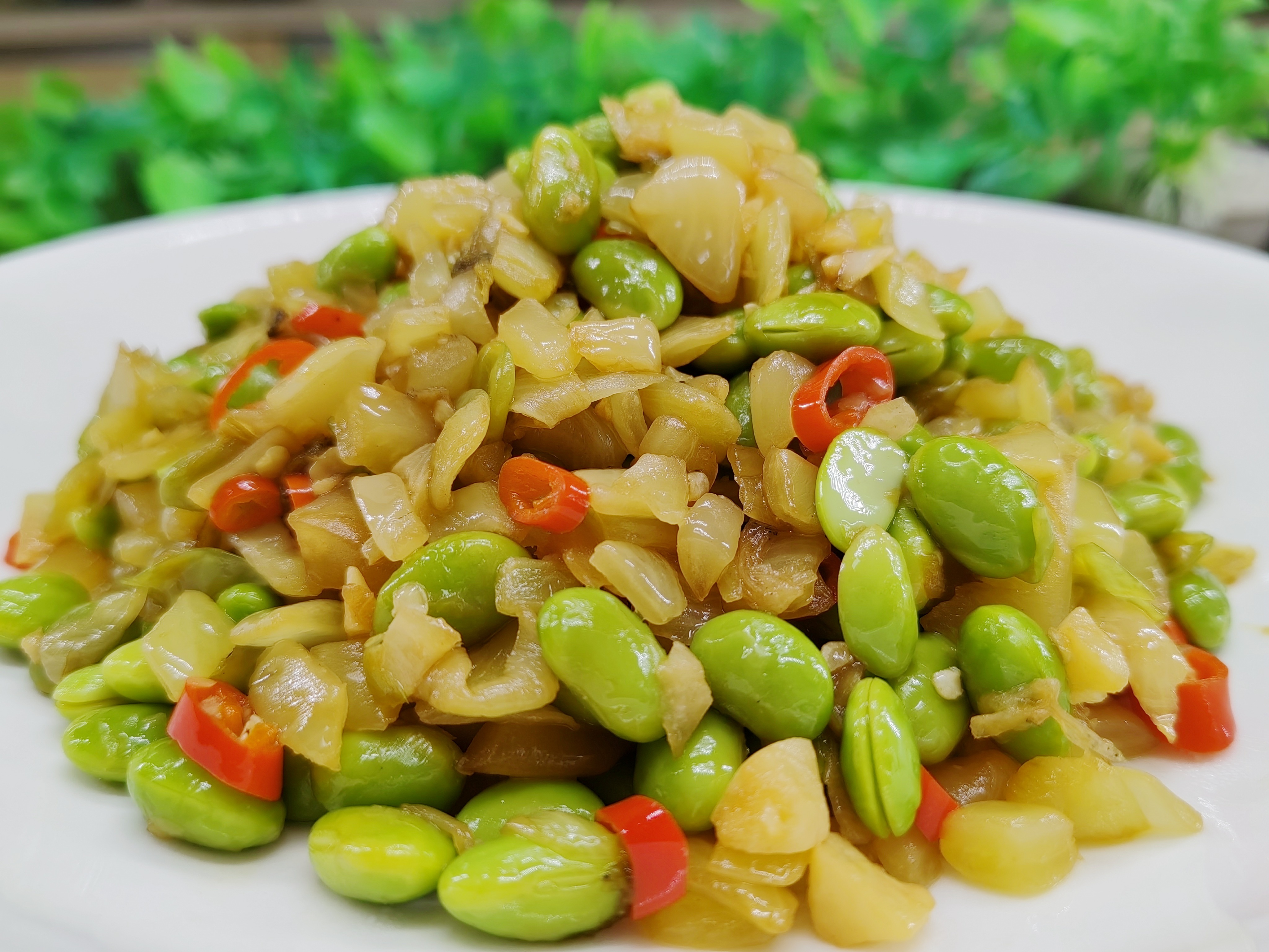 毛豆炒酸菜的正确做法,很简单很简单,咸鲜开胃,好吃下饭