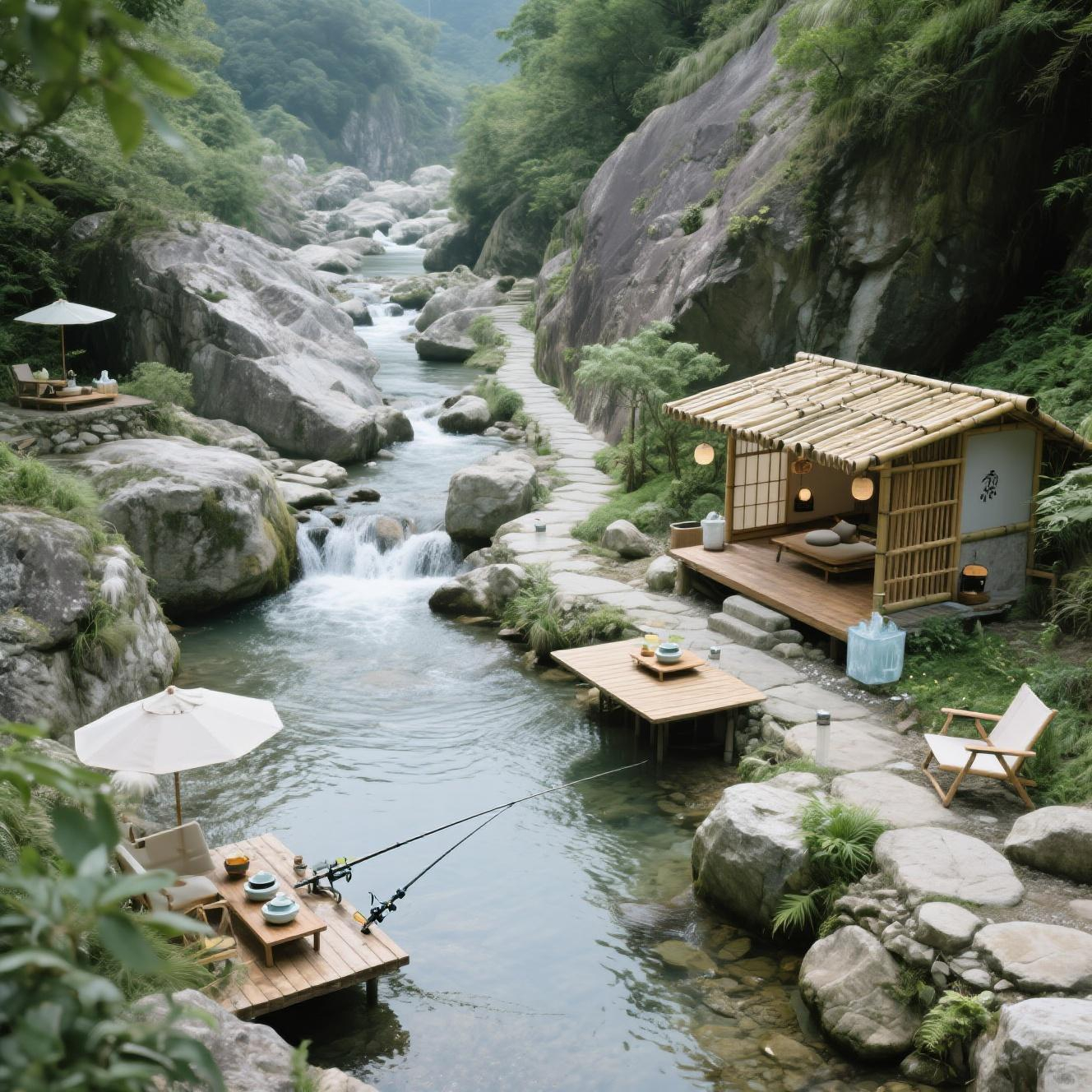 戏水山涧·艾灸溪谷·旅居云居