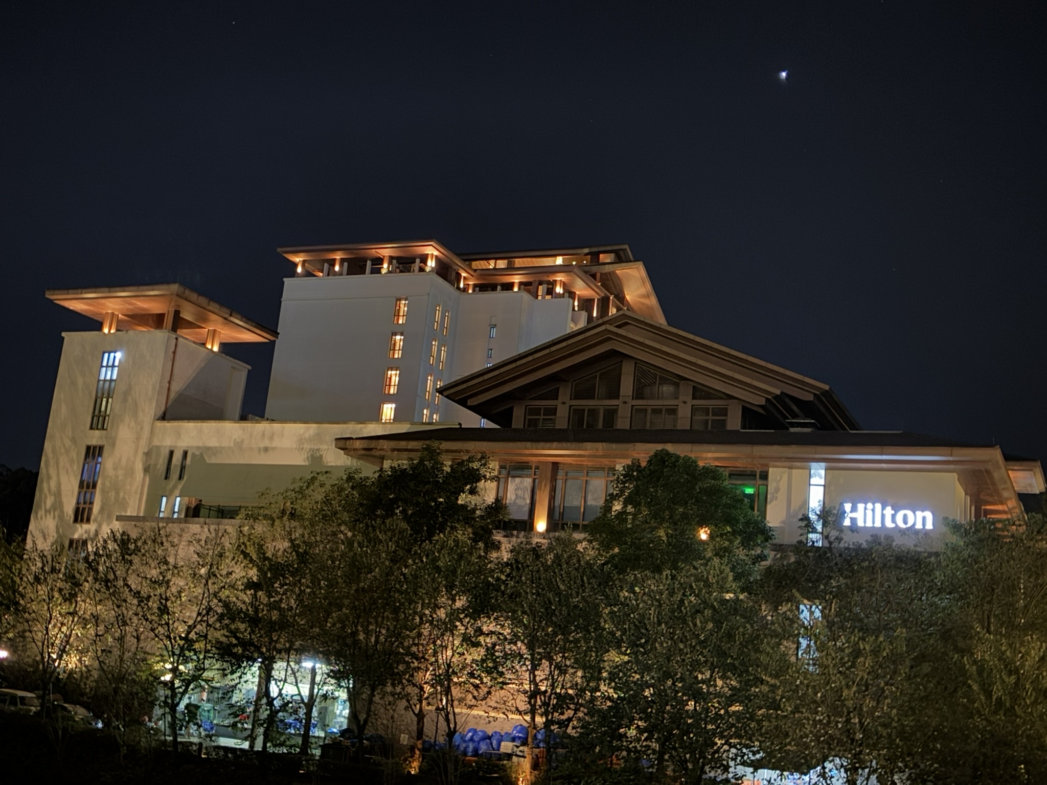 惠州龙门富力希尔顿温泉酒店,特爱碳酸氢钠的极品"美人汤"