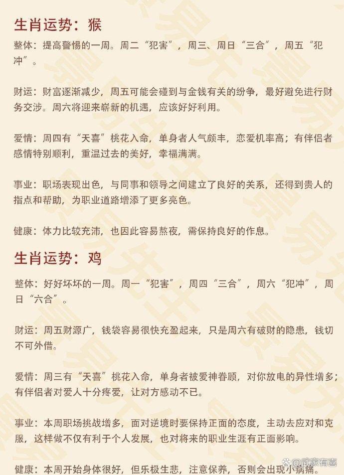 运势每日app生肖(运势每日app生肖查询)