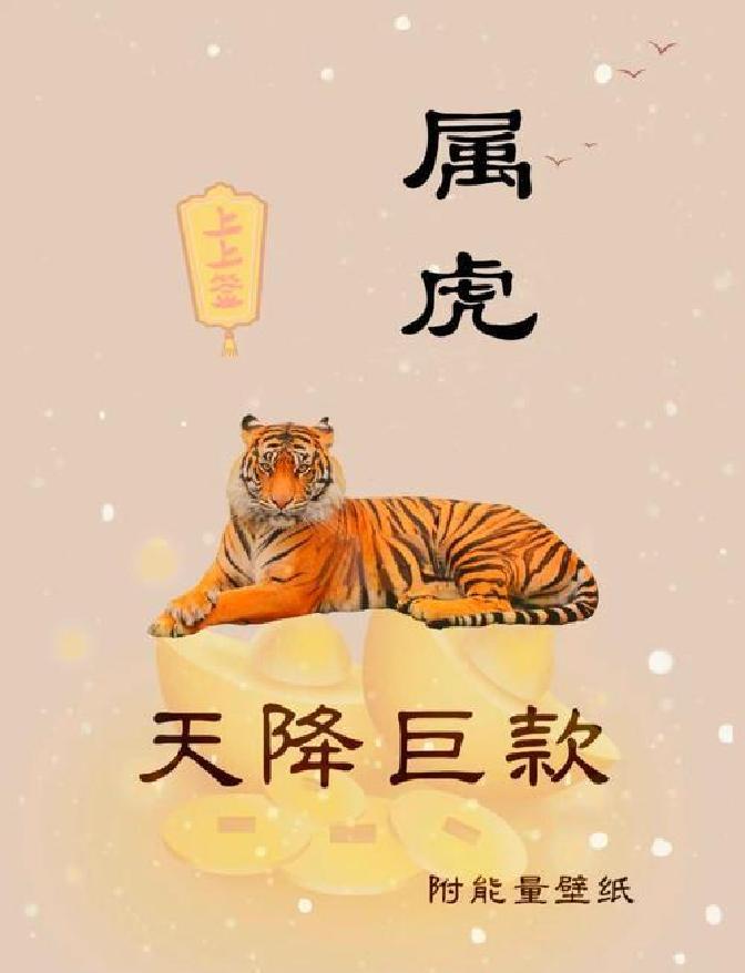 今年老虎生肖的运势(今年老虎生肖的运势和财运)