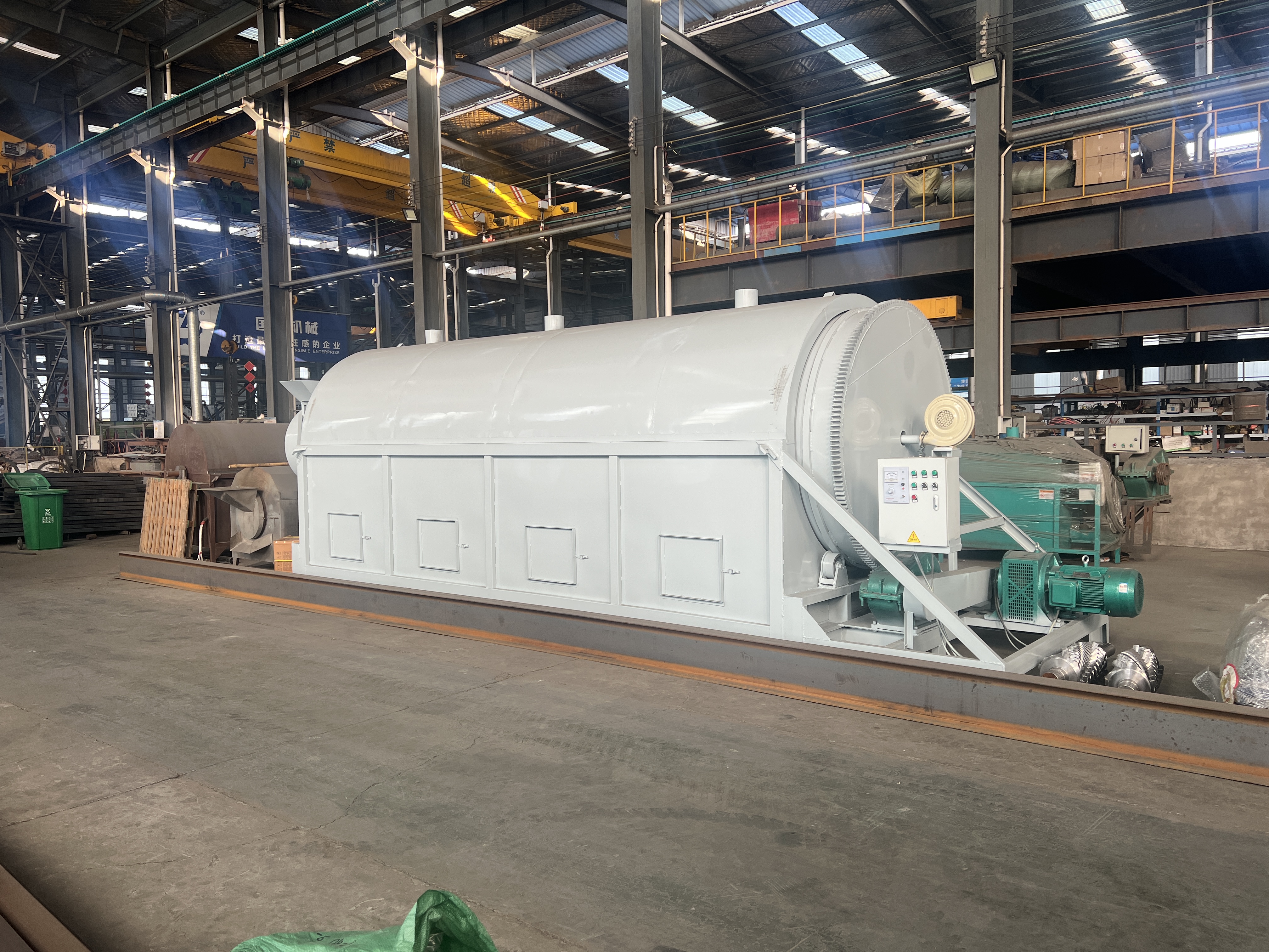 间歇式工业滚筒烘干机