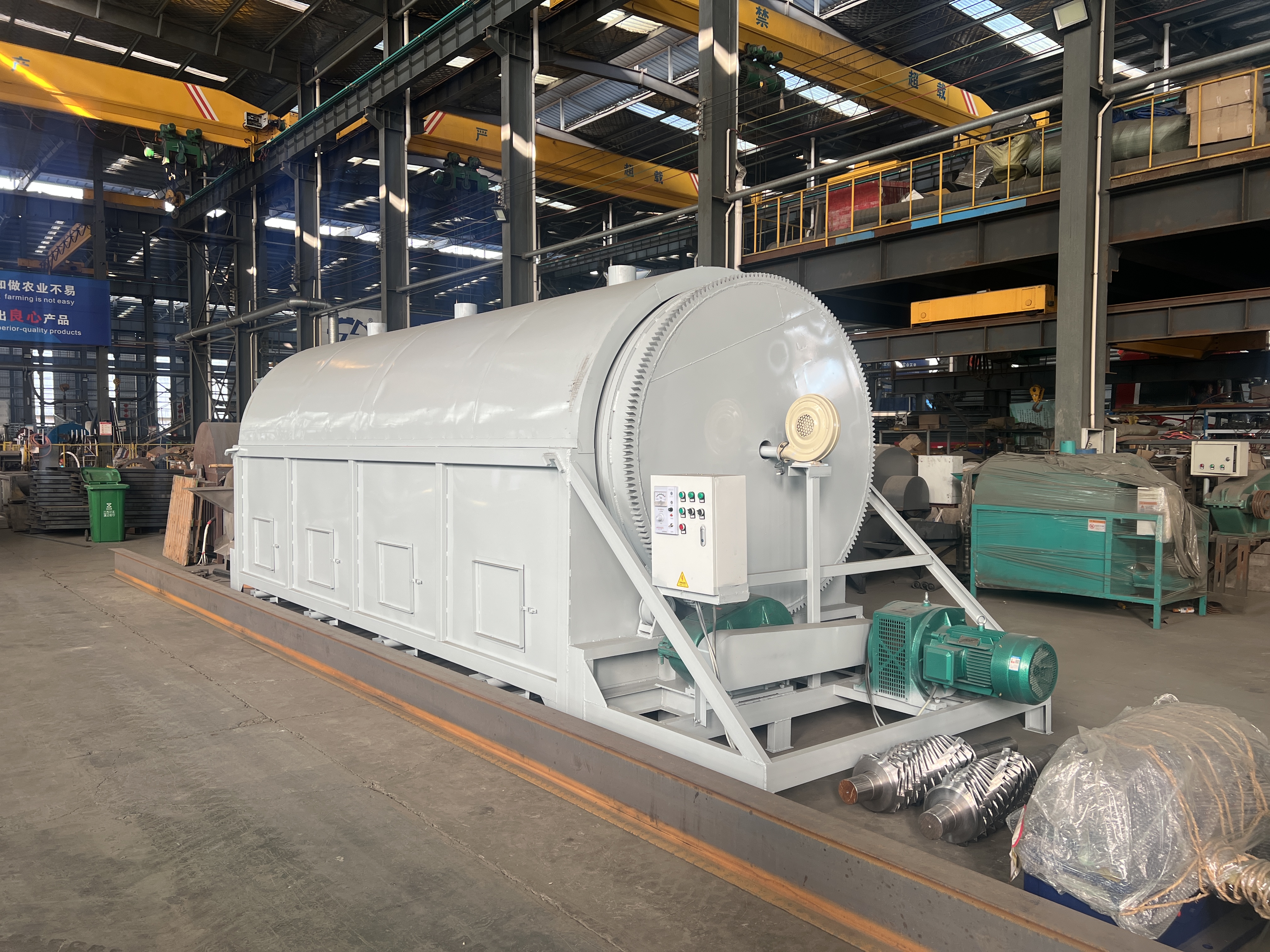 间歇式工业滚筒烘干机