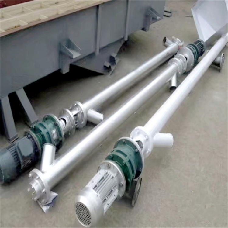 304不锈钢倾斜蛟龙提升机玉米小麦食品厂用的不锈钢提升机