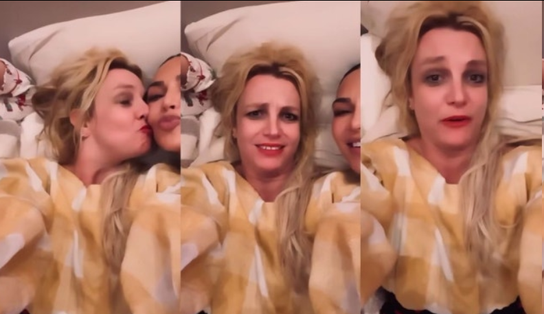 世纪同框！布兰妮与金·卡戴珊睡衣派对掀回忆杀，20年闺蜜情打破不和传闻