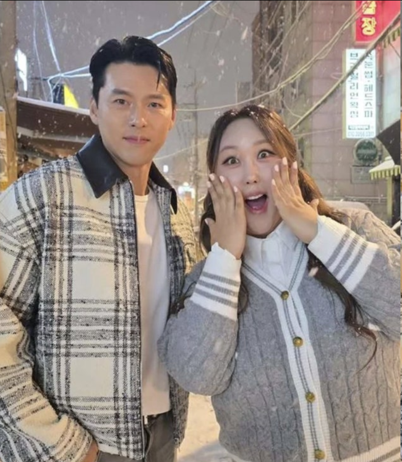 减重25公斤的Pung-ja遇上玄彬！雪中同框照曝光，两人竟是“同门”健身友