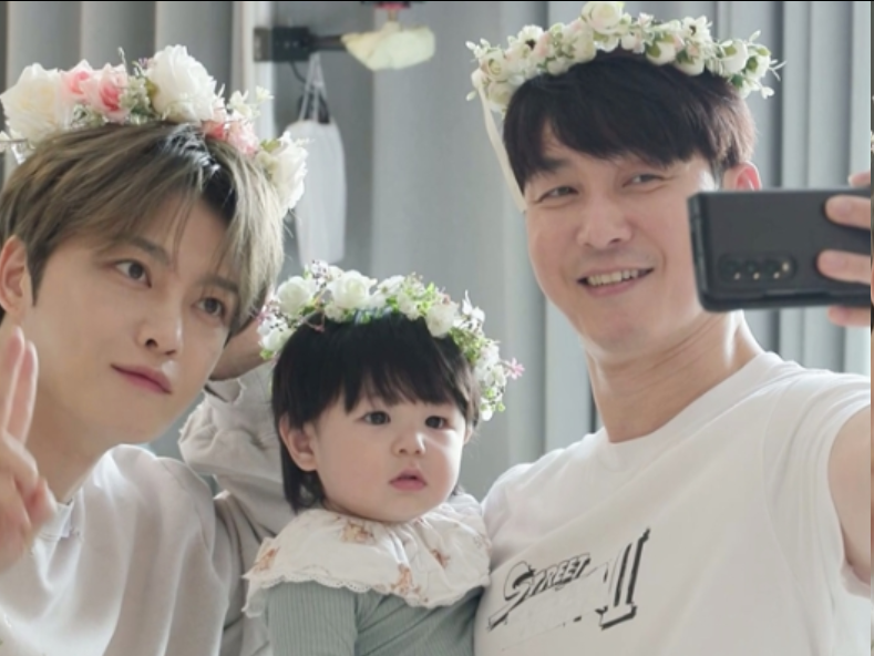 歌手金在中惊喜现身《超人回来了》，带娃技能满分：我有14个侄子！