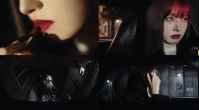 从“音色仙女”到“黑色电影女主角”：IVE Liz红唇冷艳出镜，2月9日正式回归！