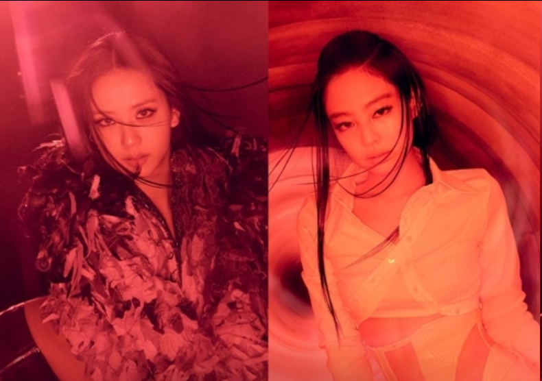 BLACKPINK《DEADLINE》视觉海报首发，极致白与魅惑红的感官冲击