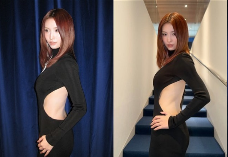 性感暴击！TWICE Momo最新私照曝光，黑色背影杀尽显女王范