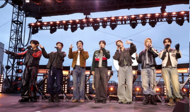 防弹少年团（BTS）席卷纽约，新专辑《ARIRANG》销量突破400万张