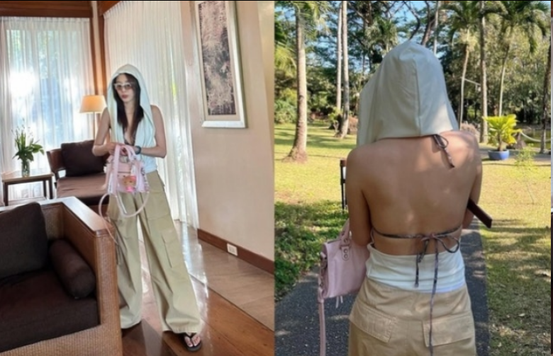 2NE1 Sandara Park晒菲律宾泳装照：41岁童颜依旧，结实美背引赞叹