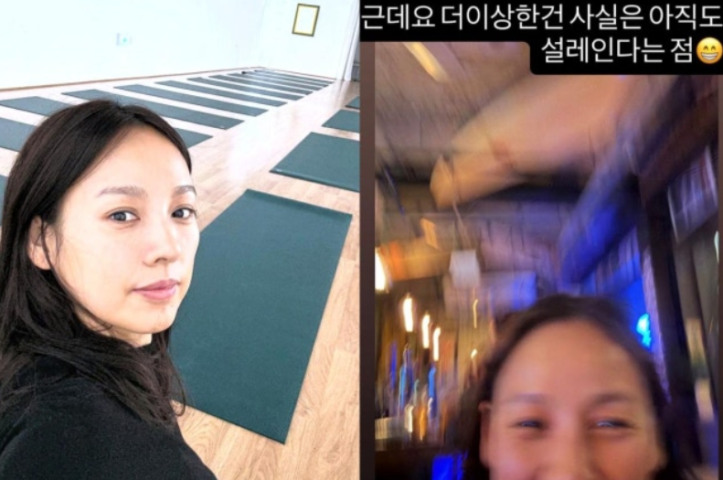 李孝利晒照公开近况，开办瑜伽馆一年：至今依然心动