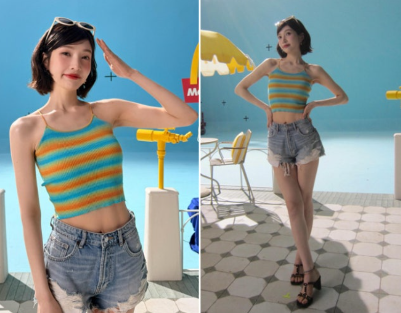 Red Velvet Joy公开腹肌惊艳 全网：夏天就是要这么辣！