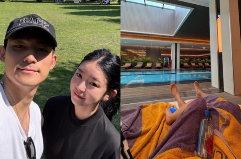 T-ara Soyeon晒韩国5星级海景房，与足球员老公赵侑敏甜翻网友