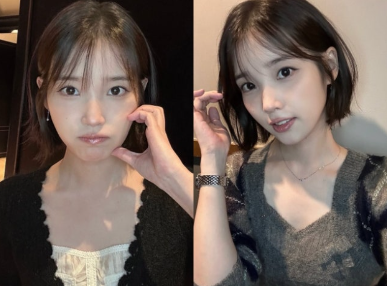 IU剪去长发惊艳变身！短发童颜美翻全场，网友惊呼：这真的是30岁？