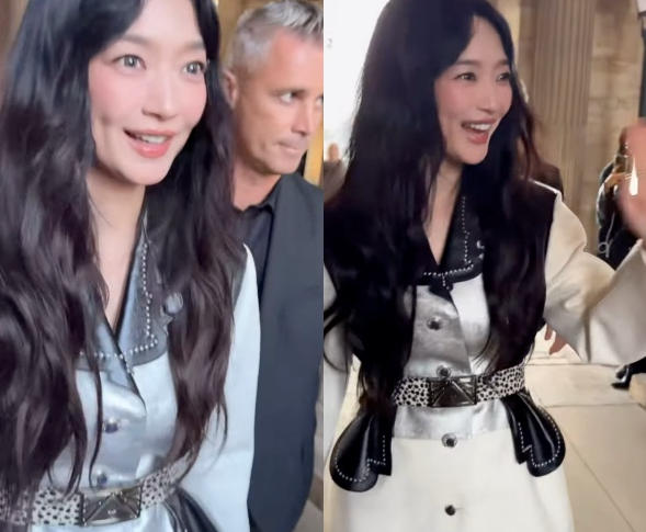 42岁申敏儿巴黎时装周惊艳亮相！婚后颜值再升级，冻龄美貌引全网惊叹