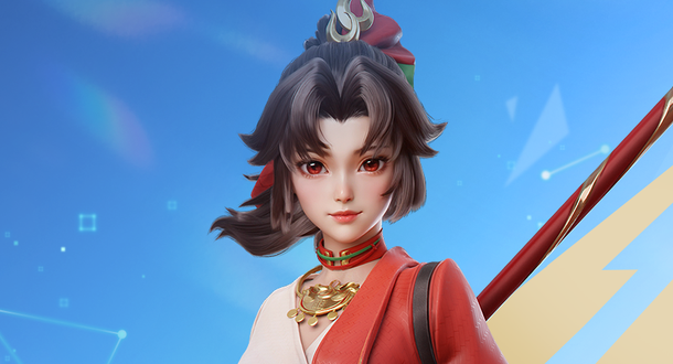 云缨拿长枪奖励自己核心竞争力什么梗，自恋小姐姐滑稽场景出现