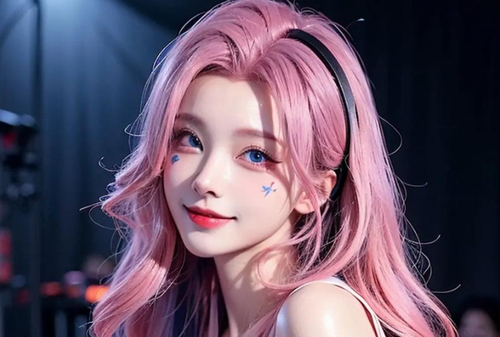 橙子猫酱的经典定制cosplay，橙子喵酱cos萨勒芬妮图片什么样子
