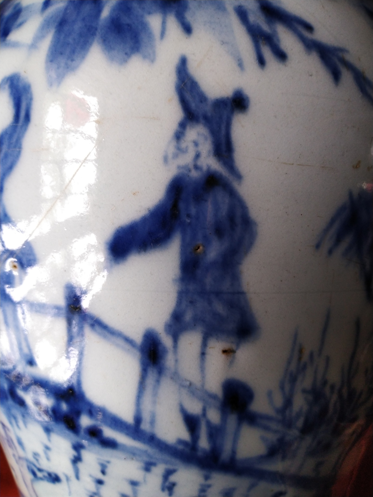 中国惊现全世界最伟大爱情故事《霍斯陆和席琳》青花梅瓶