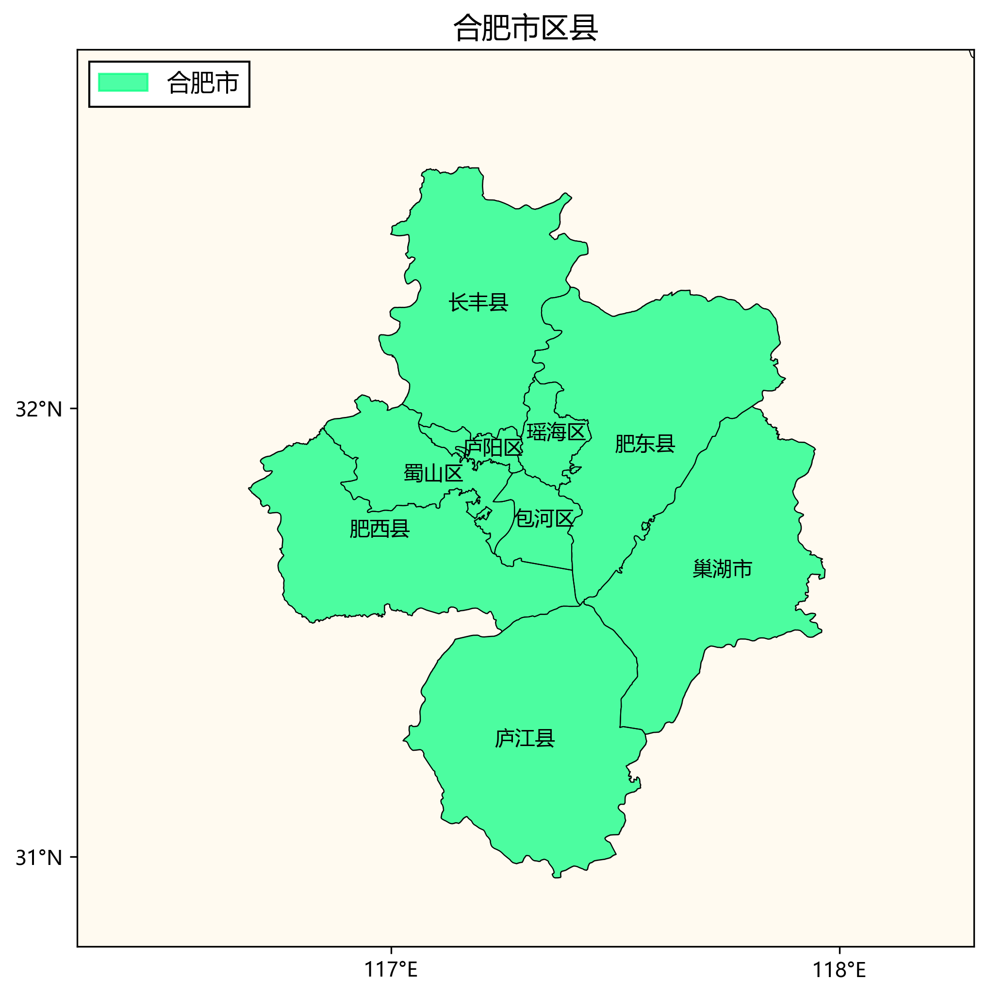 合肥疫情地图图片