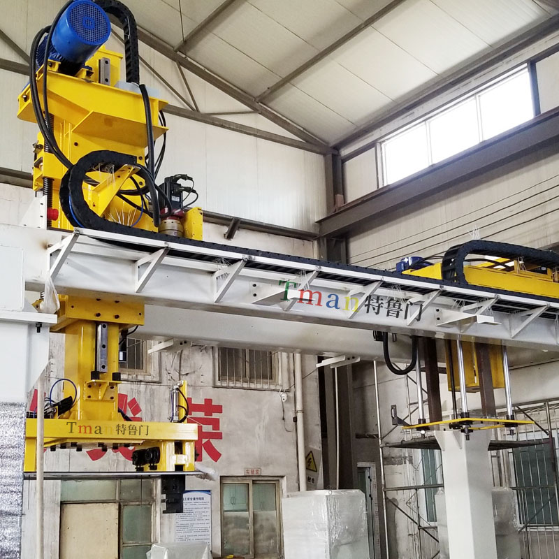 桁架机械手:重载高温坩埚自动搬运解决方案