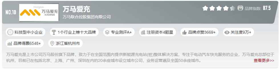 汽车充电桩十大品牌名单 新能源汽车充电桩哪个品牌好（Maigoo）-有驾