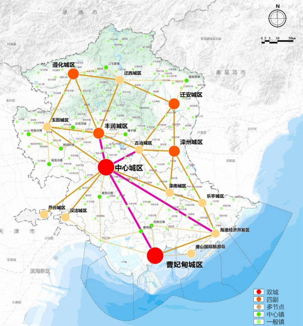 河北唐山市国土空间总体规划:建成东北亚地区经济合作窗口城市