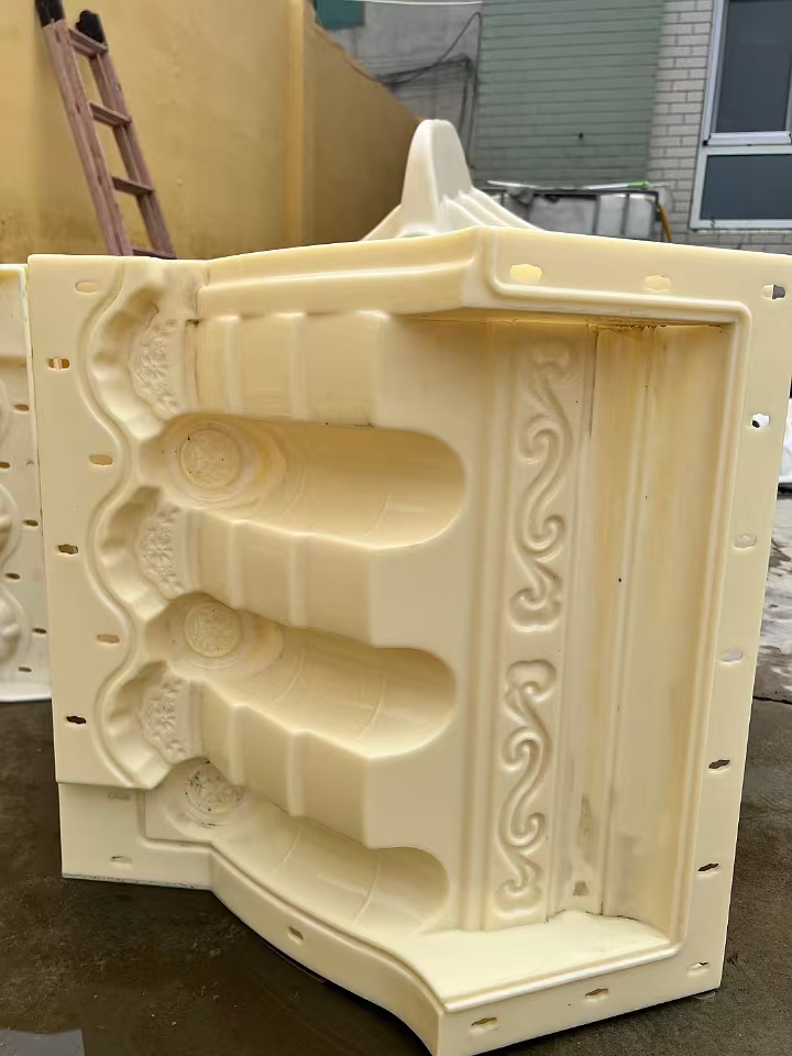 仿古围墙帽塑料模具,花脊款