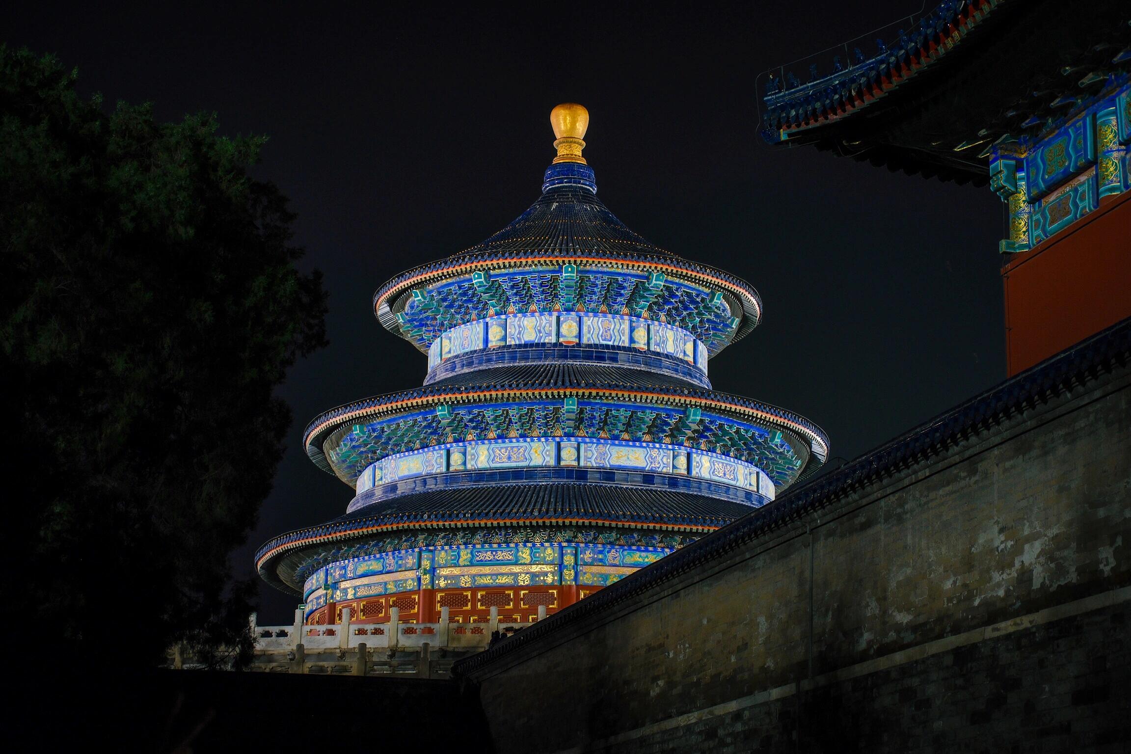 北京必游,天坛夜景,错过遗憾终身