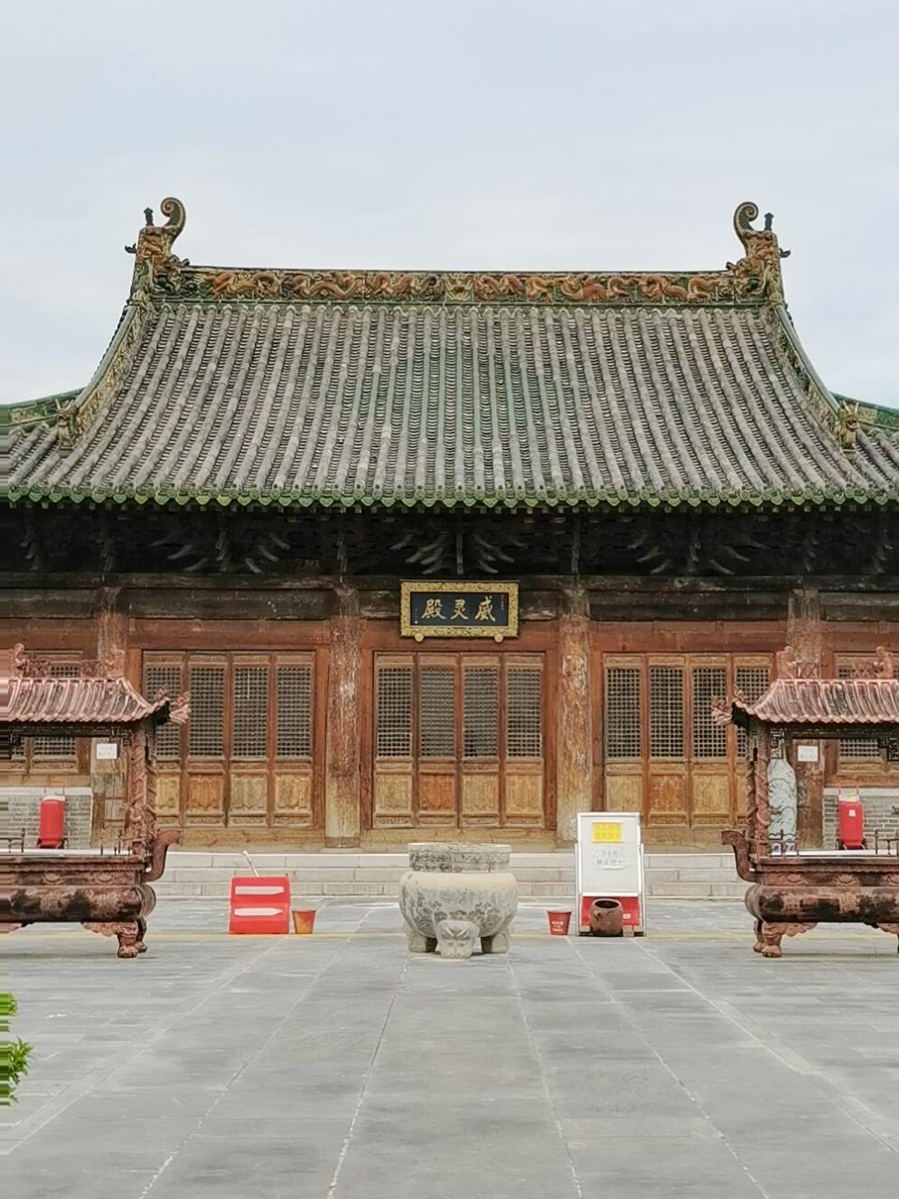 荥泽县城隍庙,古县遗韵,明代建筑的风采依旧!