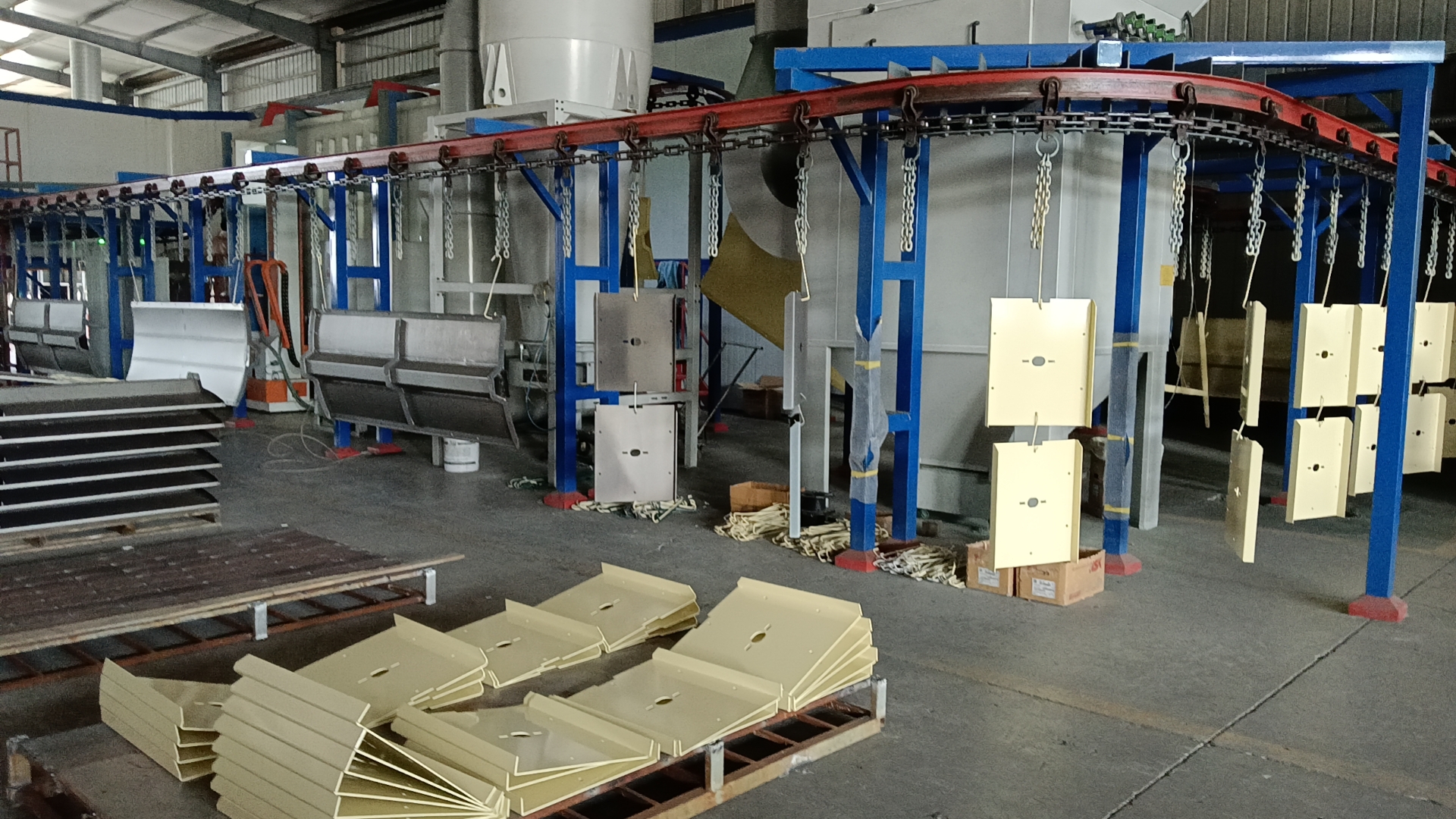 喷塑环保设备全自动喷涂设备静电粉末喷涂设备