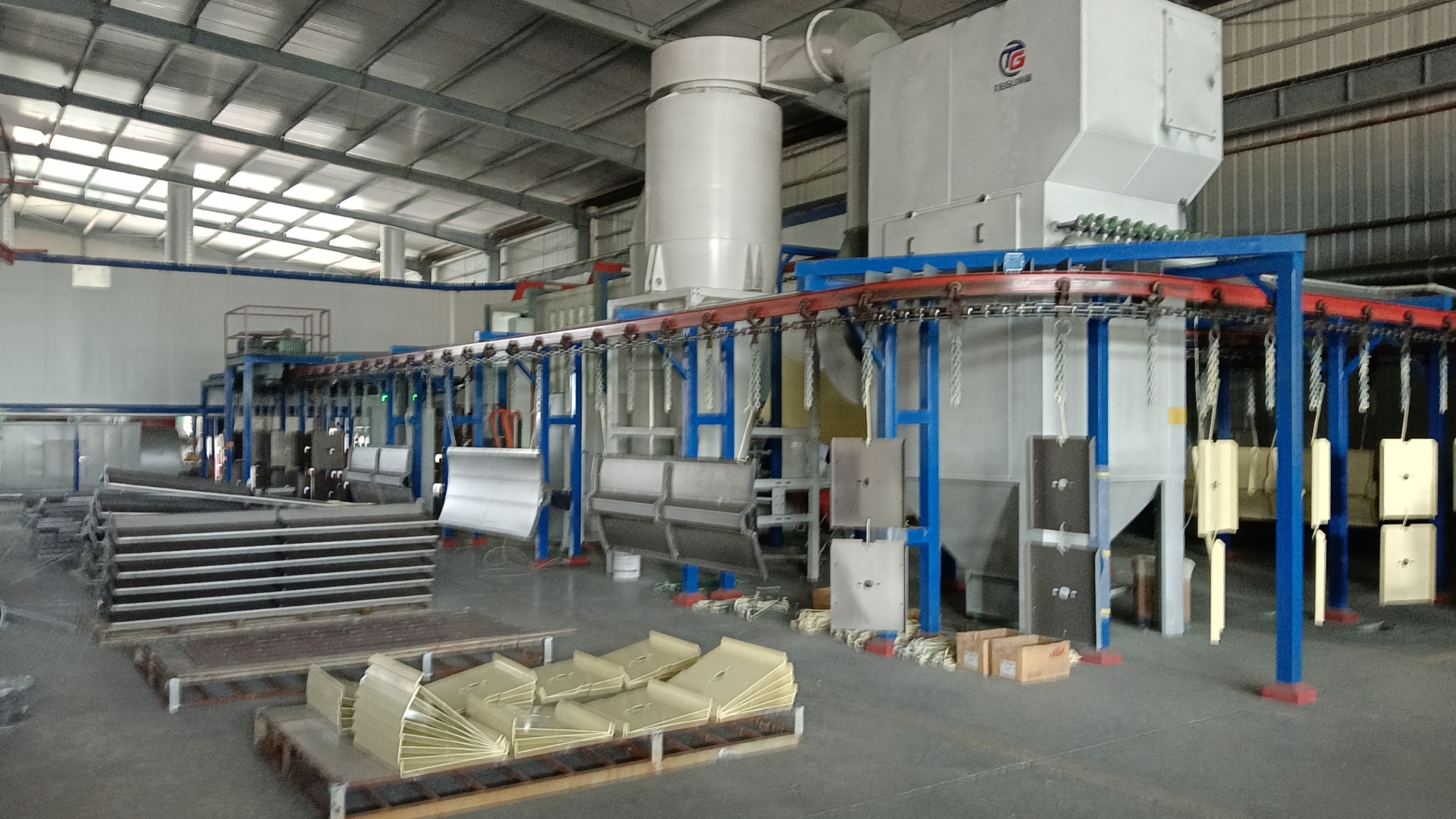 喷塑环保设备全自动喷涂设备静电粉末喷涂设备