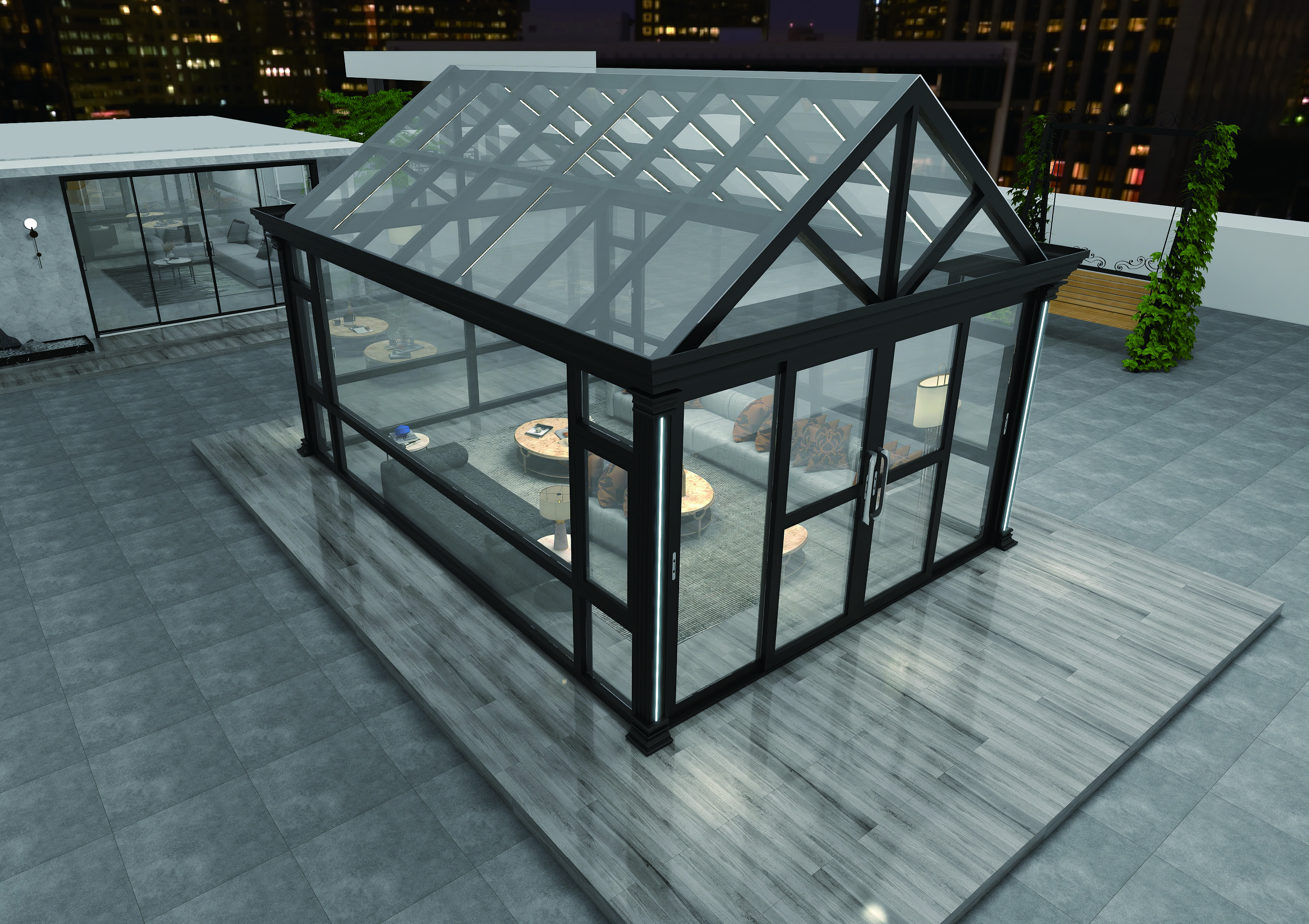 别墅庭院阳光房的魅力:打造宜居生活的新焦点