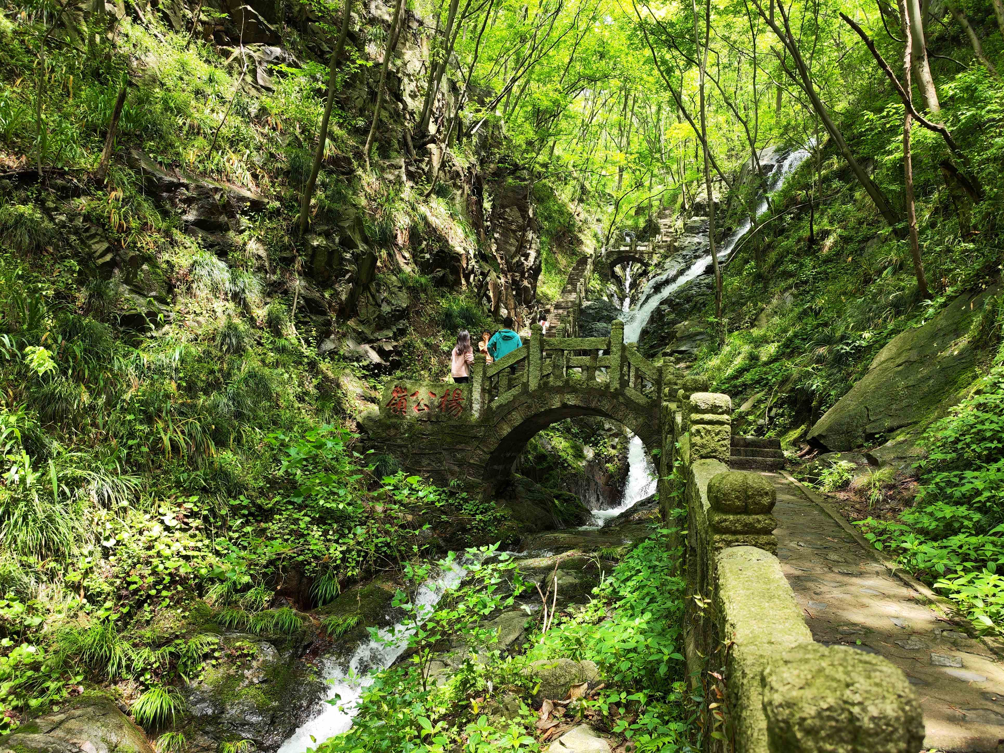 广水三潭,雨后的瀑布堪称绝美,全程徒步拉爆同行小伙伴