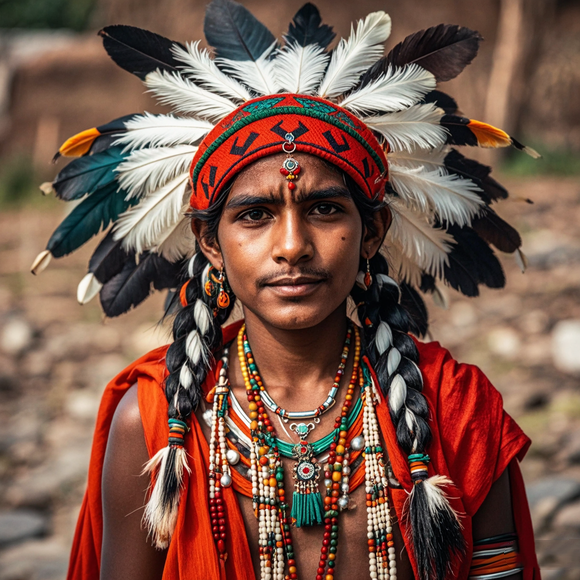 北美的印第安人传统服饰及其寓意