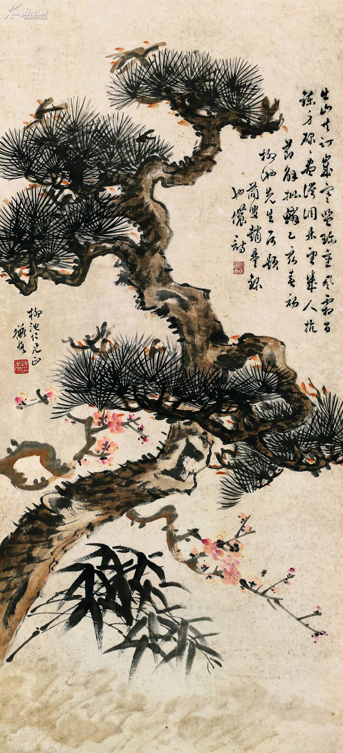 齐白石的伯乐——陈师曾国画作品