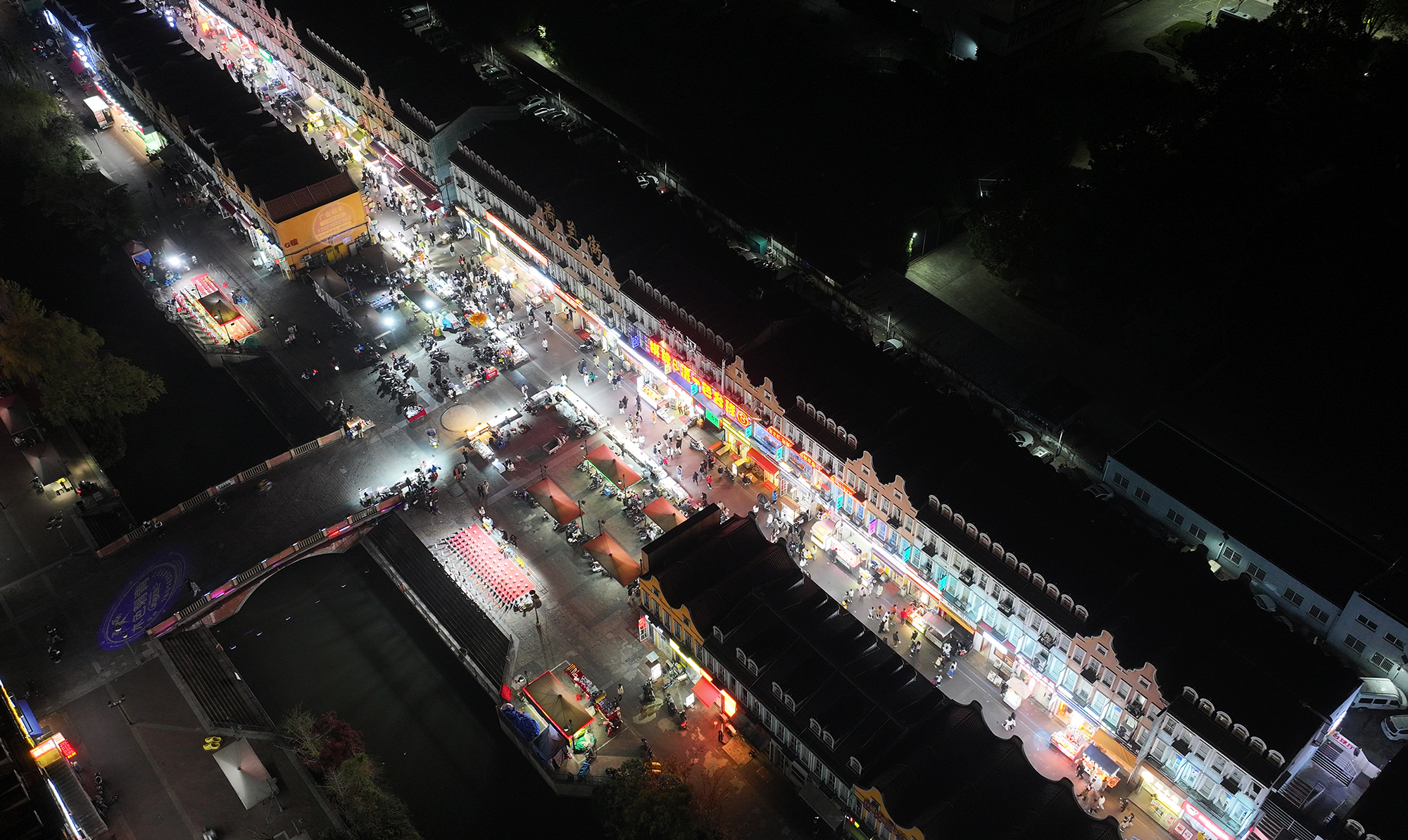 南通荷兰街夜市:逛夜市啦!去感受那份热闹与喧嚣