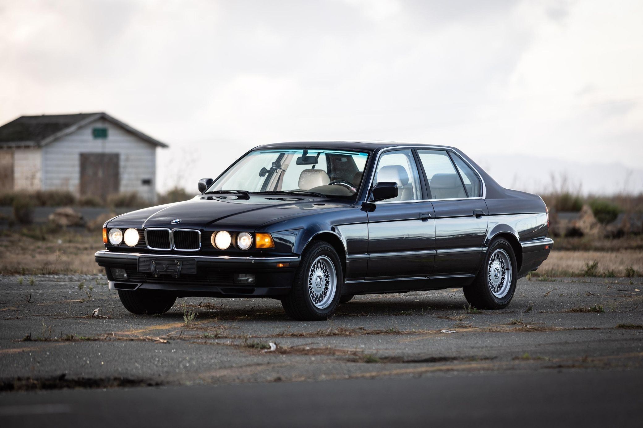 90年代香港电影里的豪车 1994年款宝马740i