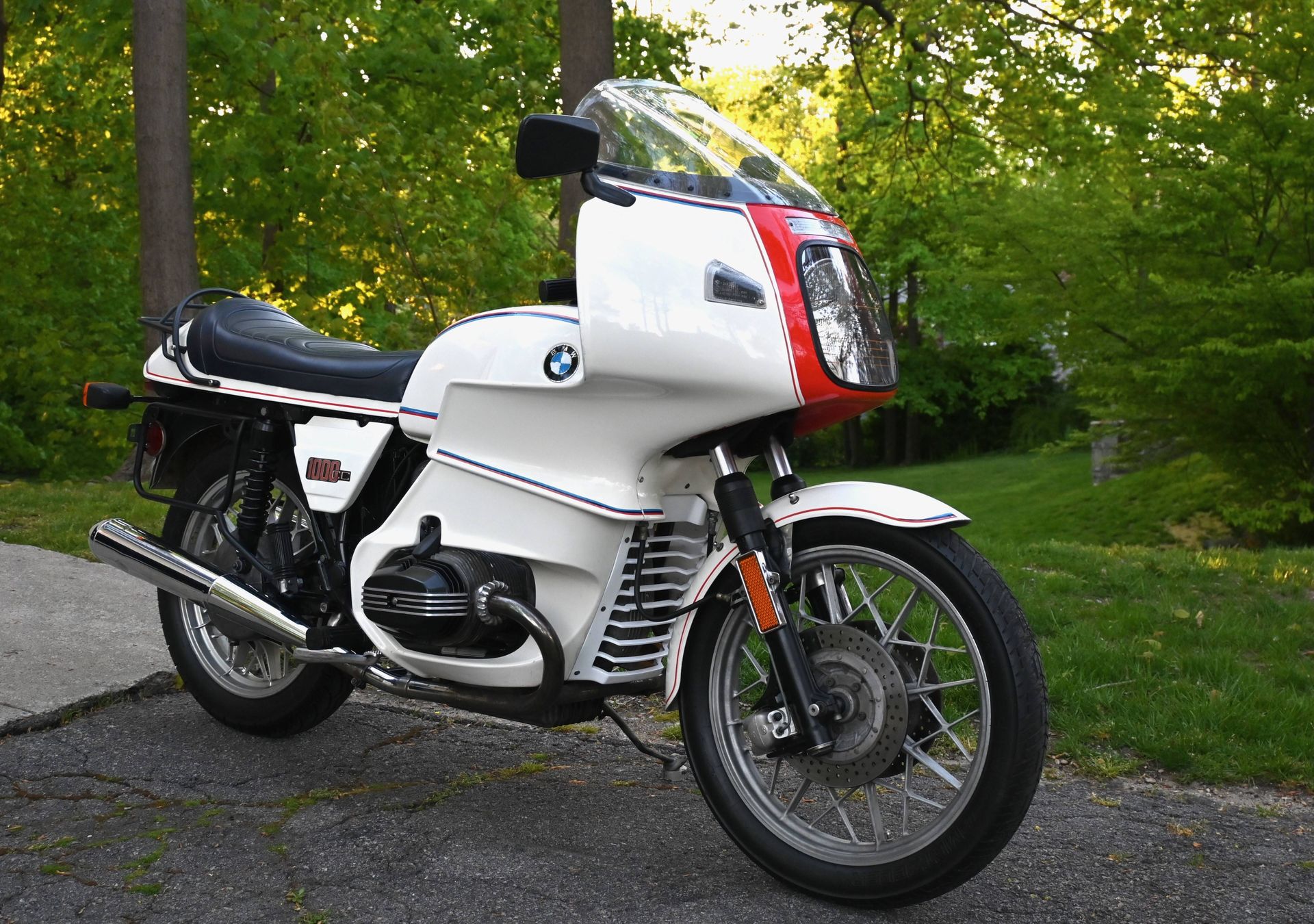 80年代追风少年坐骑 1978年bmw r100rs赛车版
