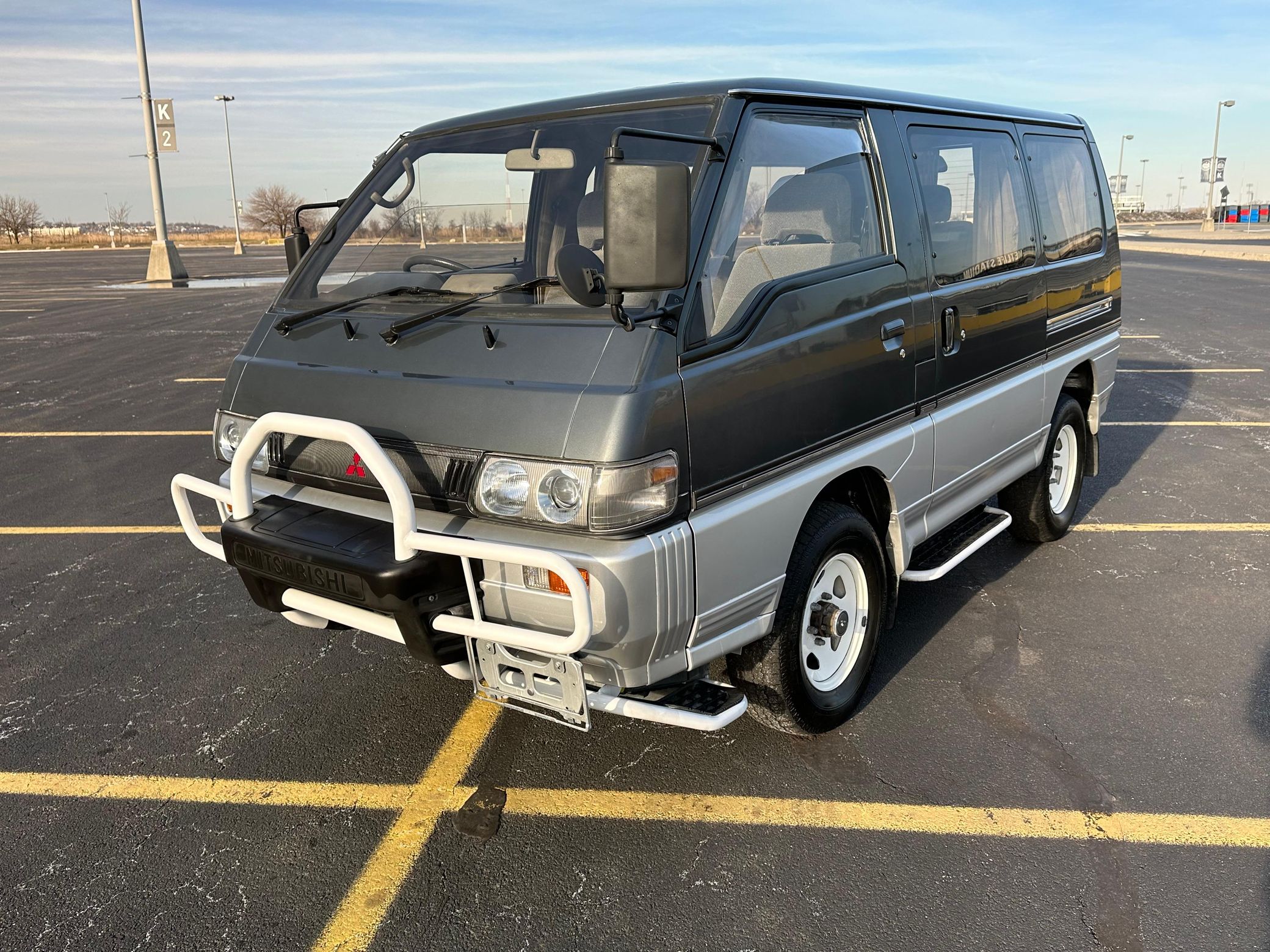 90年代街头土豪专车 1992年款三菱得利卡star wagon exceed 4wd