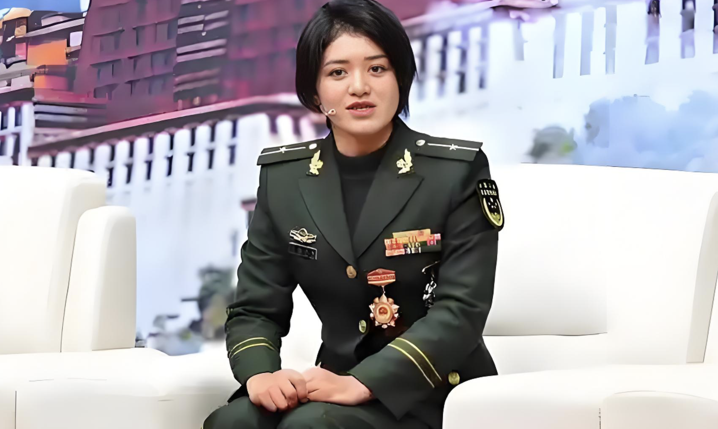 狙击手达娃卓嘎简历:被誉"雪域霸王花",荣立一等功被提干