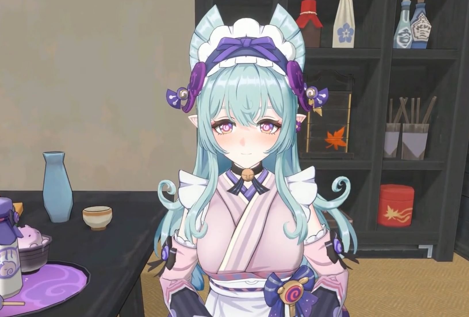 原神Yuluer梦见月瑞希给旅行者喝牛奶的特殊服务动画视频什么梗