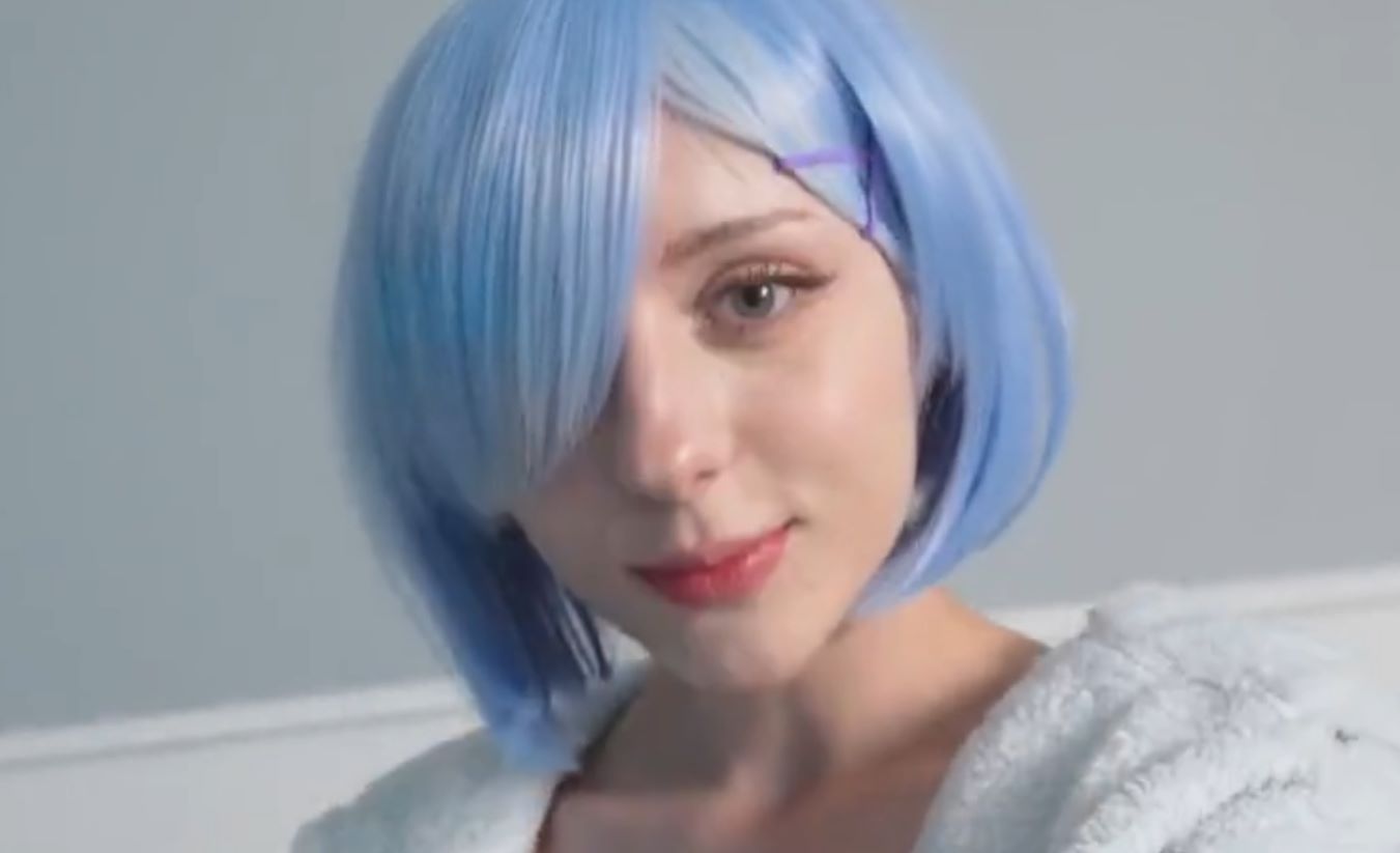 Tulpina的COS蕾姆女仆视频什么梗,睡觉中醒来的蕾姆