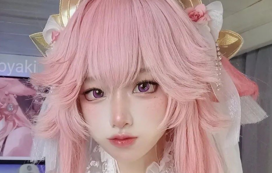 Coser网红kyokoyaki有哪些原神角色的写真作品，刻晴甘雨和绫华神子